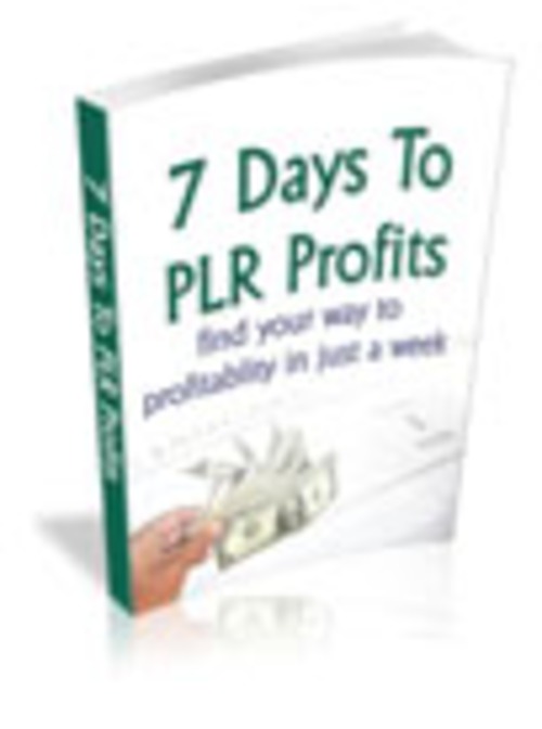 Product picture 7Days To PLR  
