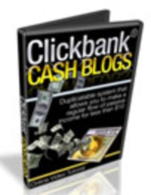 Product picture Click Bank Blogs Video Course mrr